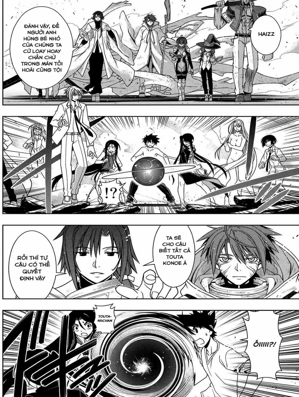 Truyện Tranh Lựa Chọn Phân Kỳ - Uq Holder! trang 9