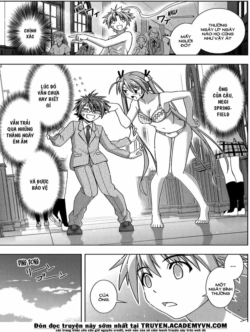 Truyện Tranh Lựa Chọn Phân Kỳ - Uq Holder! trang 9