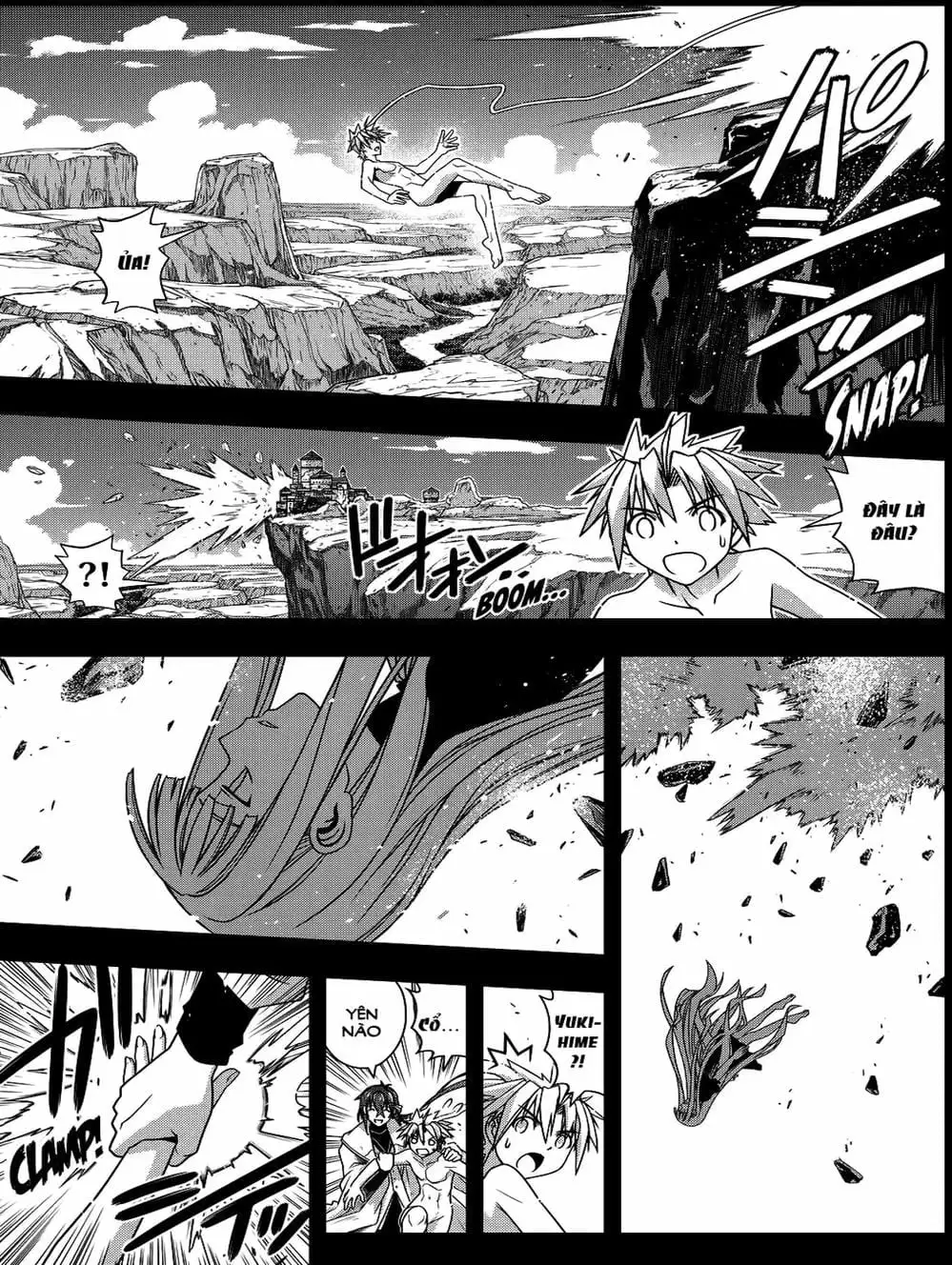Truyện Tranh Lựa Chọn Phân Kỳ - Uq Holder! trang 9