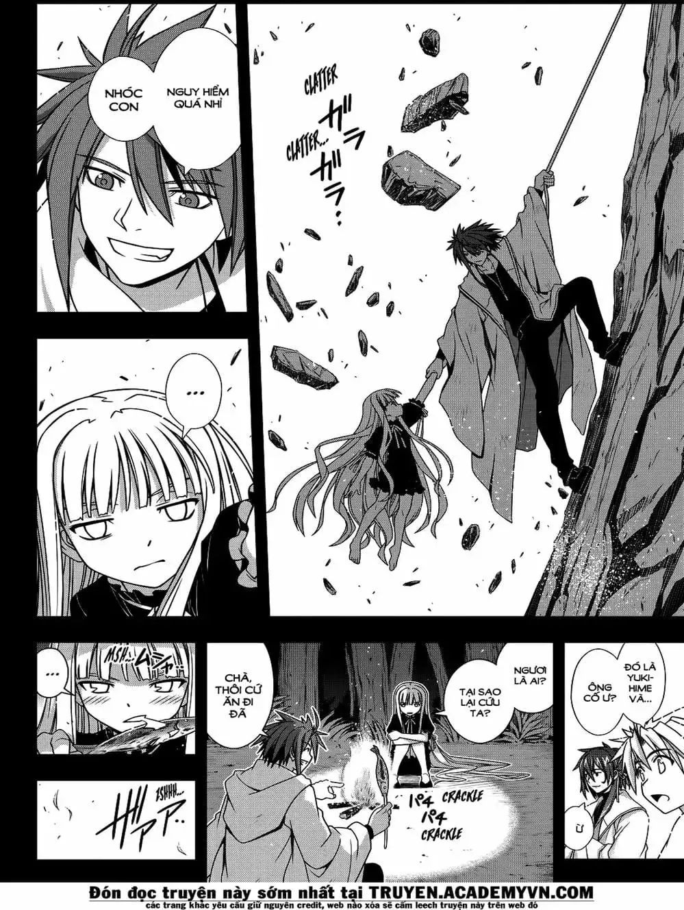 Truyện Tranh Lựa Chọn Phân Kỳ - Uq Holder! trang 9