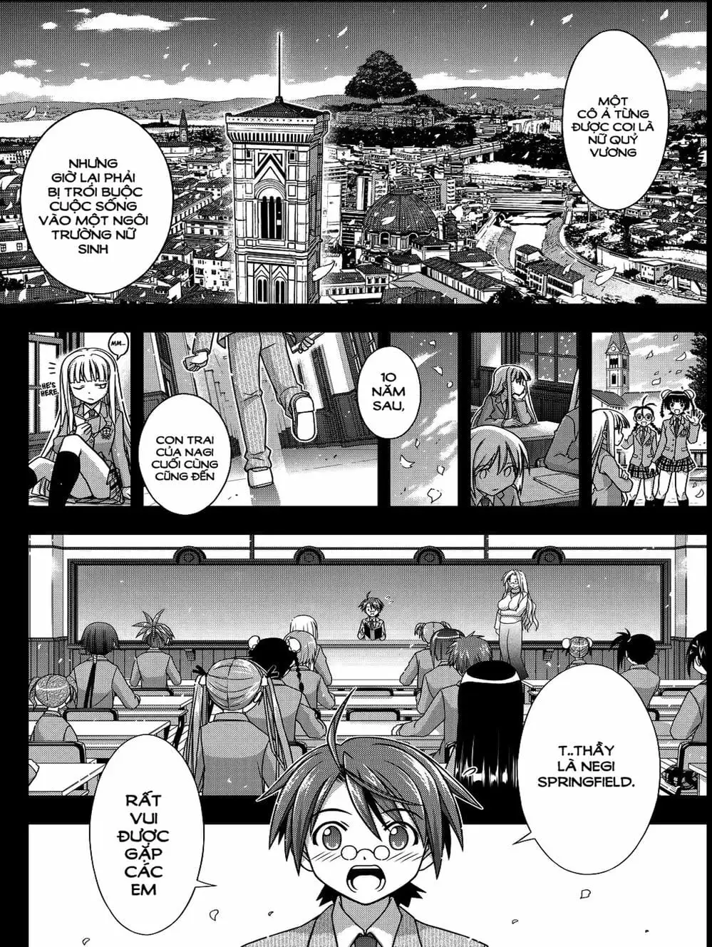 Truyện Tranh Lựa Chọn Phân Kỳ - Uq Holder! trang 9