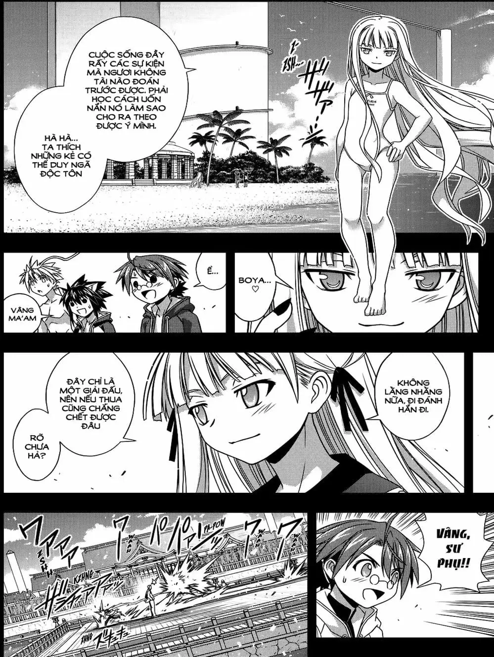 Truyện Tranh Lựa Chọn Phân Kỳ - Uq Holder! trang 9