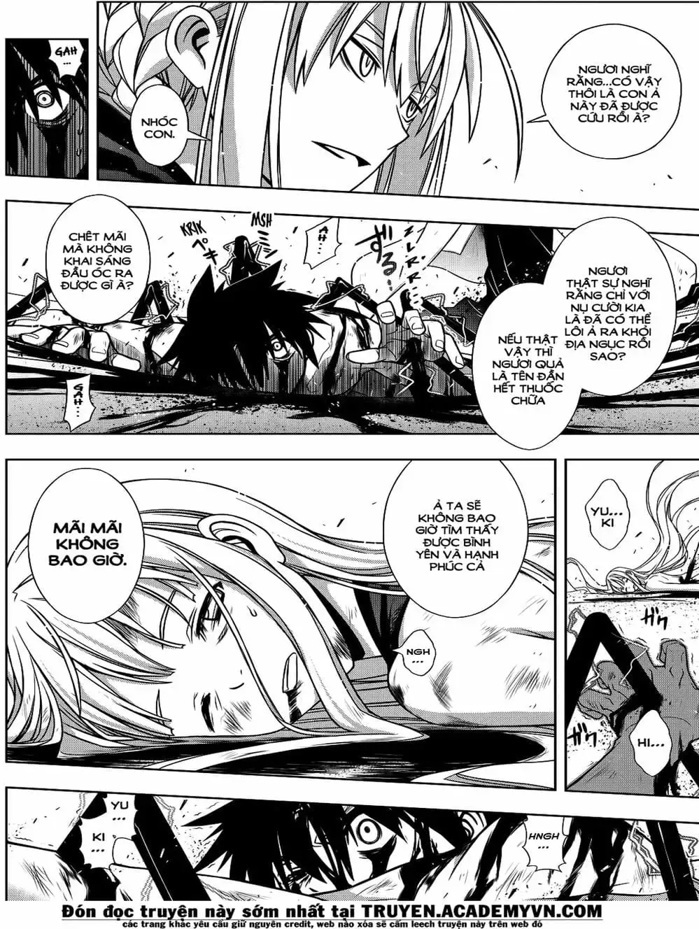 Truyện Tranh Lựa Chọn Phân Kỳ - Uq Holder! trang 9