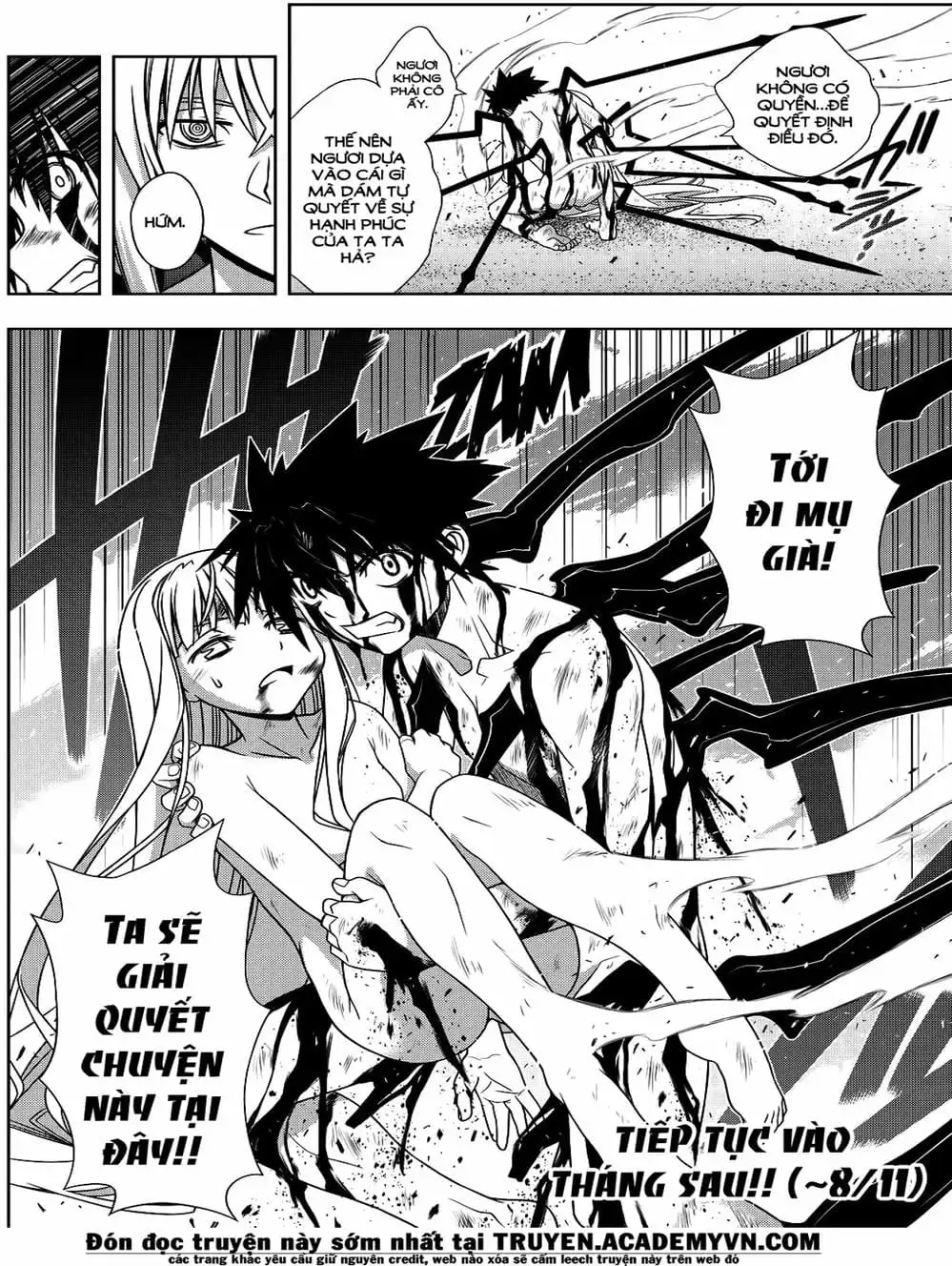 Truyện Tranh Lựa Chọn Phân Kỳ - Uq Holder! trang 9