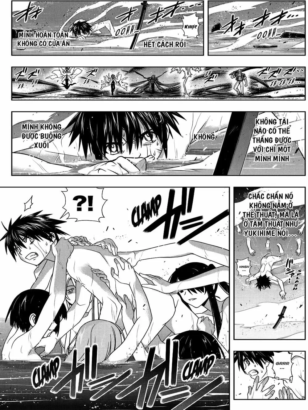 Truyện Tranh Lựa Chọn Phân Kỳ - Uq Holder! trang 9