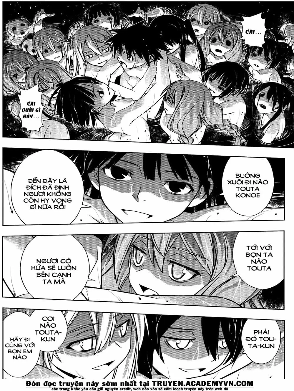 Truyện Tranh Lựa Chọn Phân Kỳ - Uq Holder! trang 9