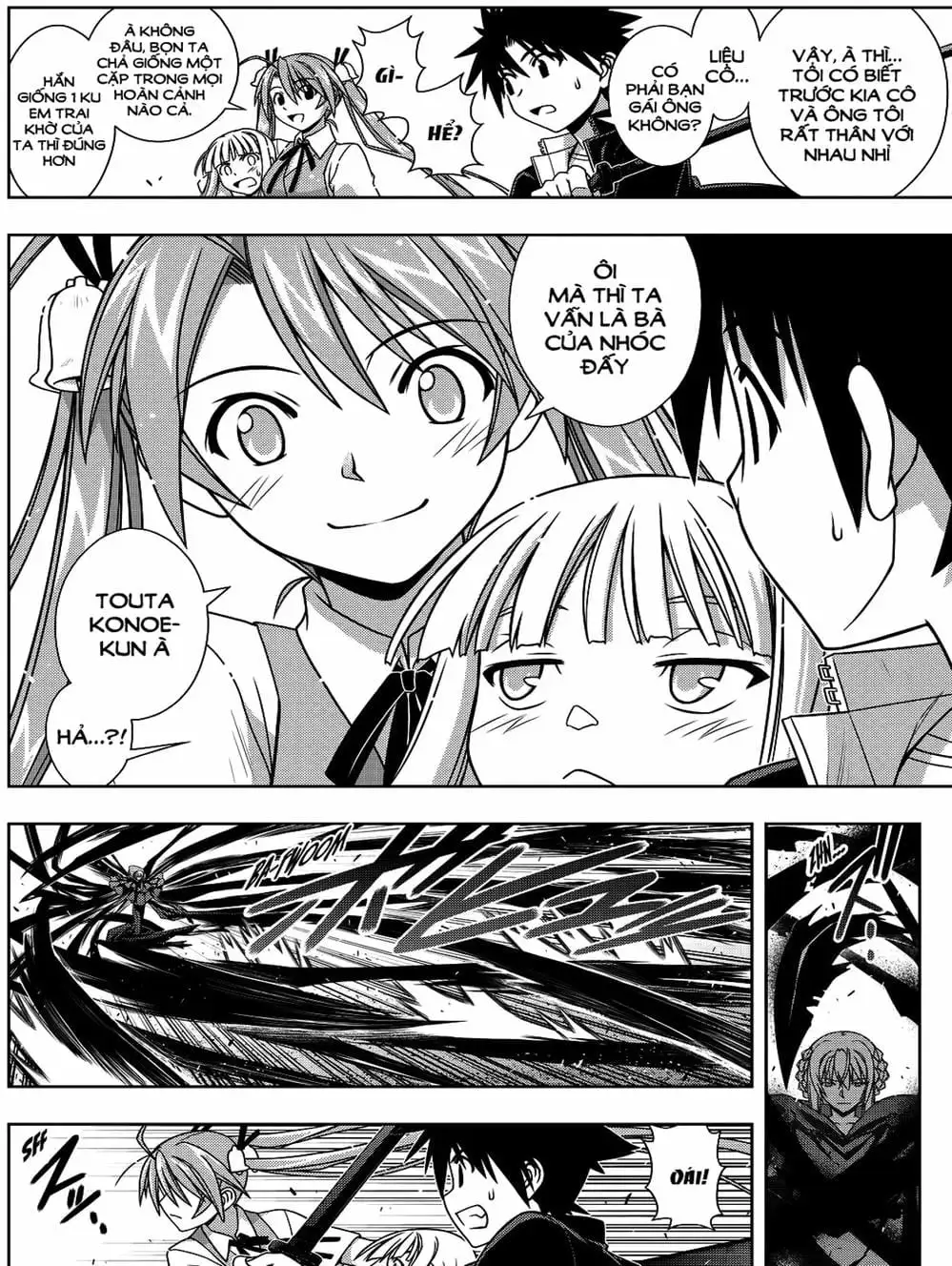 Truyện Tranh Lựa Chọn Phân Kỳ - Uq Holder! trang 9