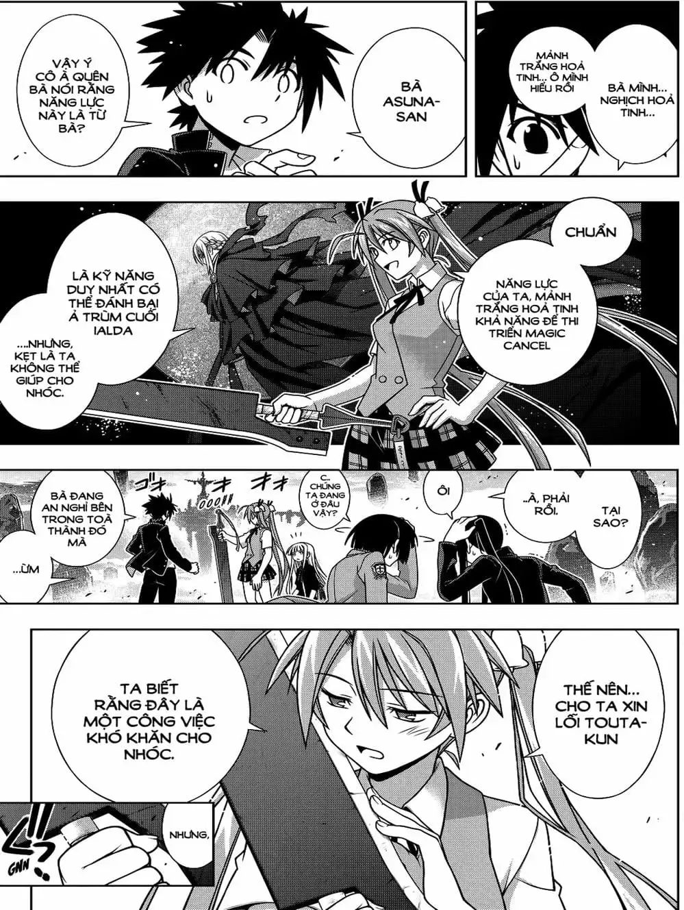 Truyện Tranh Lựa Chọn Phân Kỳ - Uq Holder! trang 9