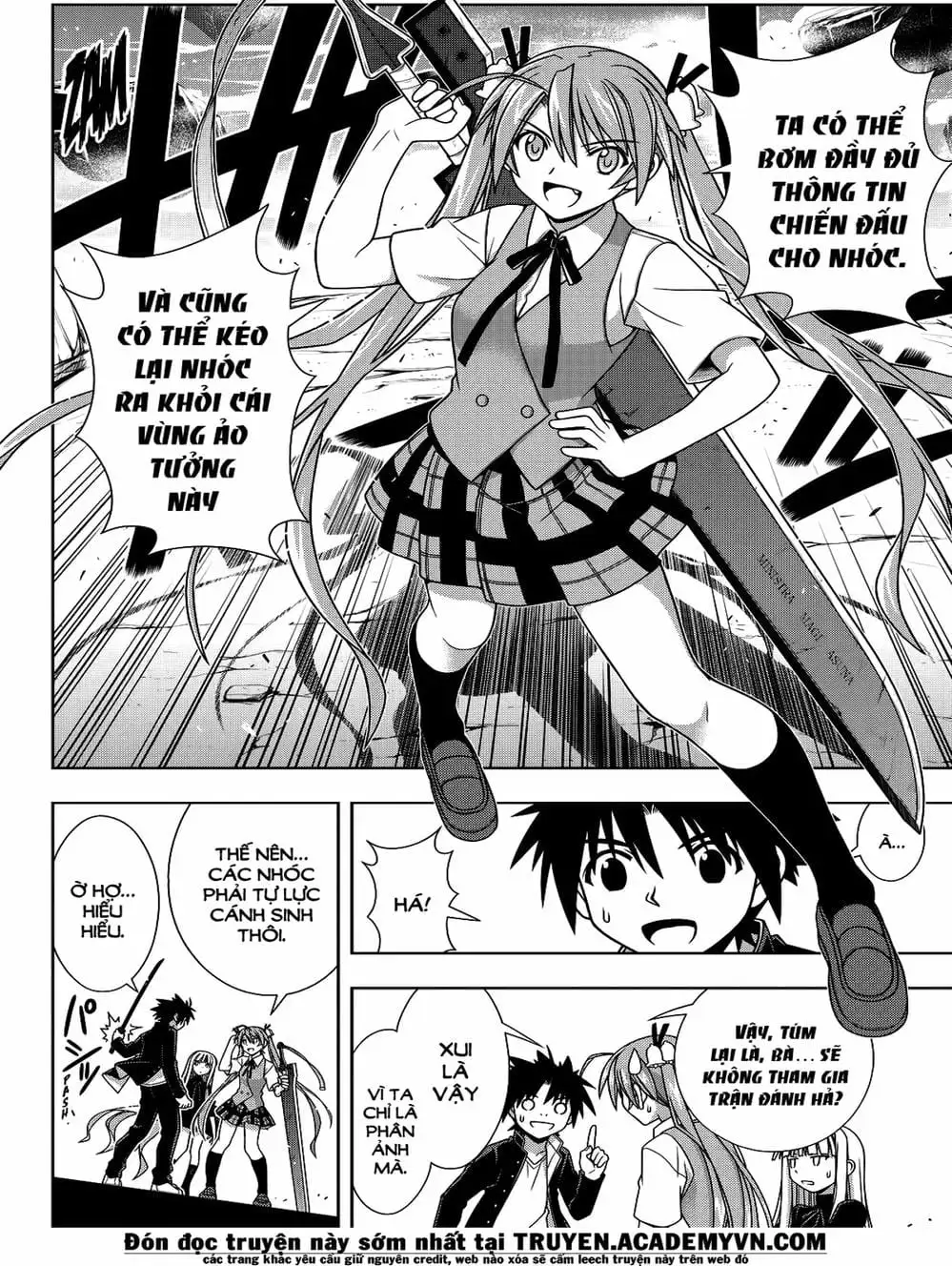 Truyện Tranh Lựa Chọn Phân Kỳ - Uq Holder! trang 9
