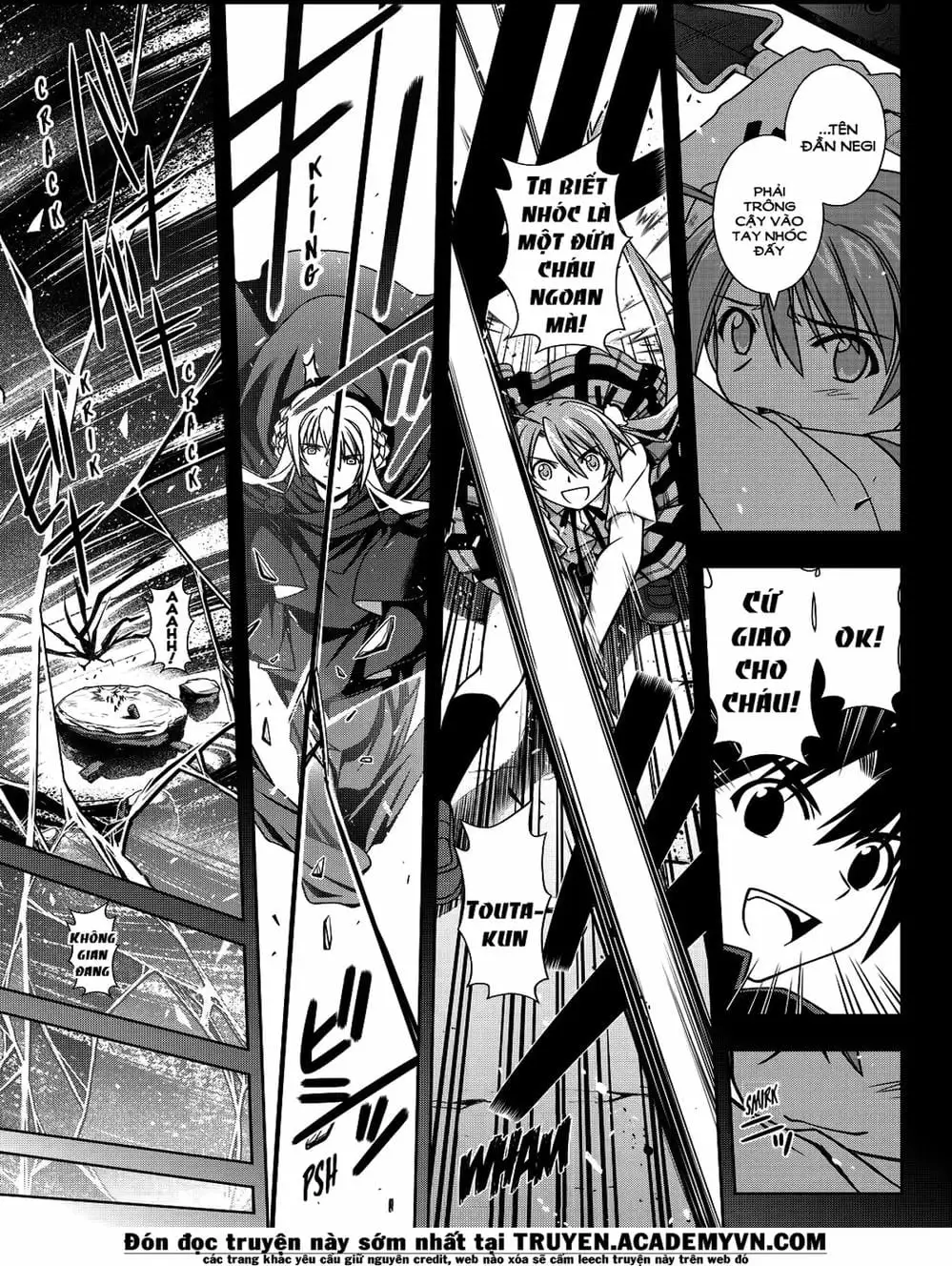 Truyện Tranh Lựa Chọn Phân Kỳ - Uq Holder! trang 9