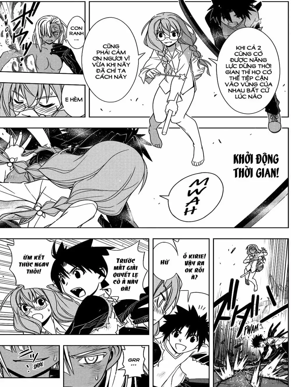 Truyện Tranh Lựa Chọn Phân Kỳ - Uq Holder! trang 9