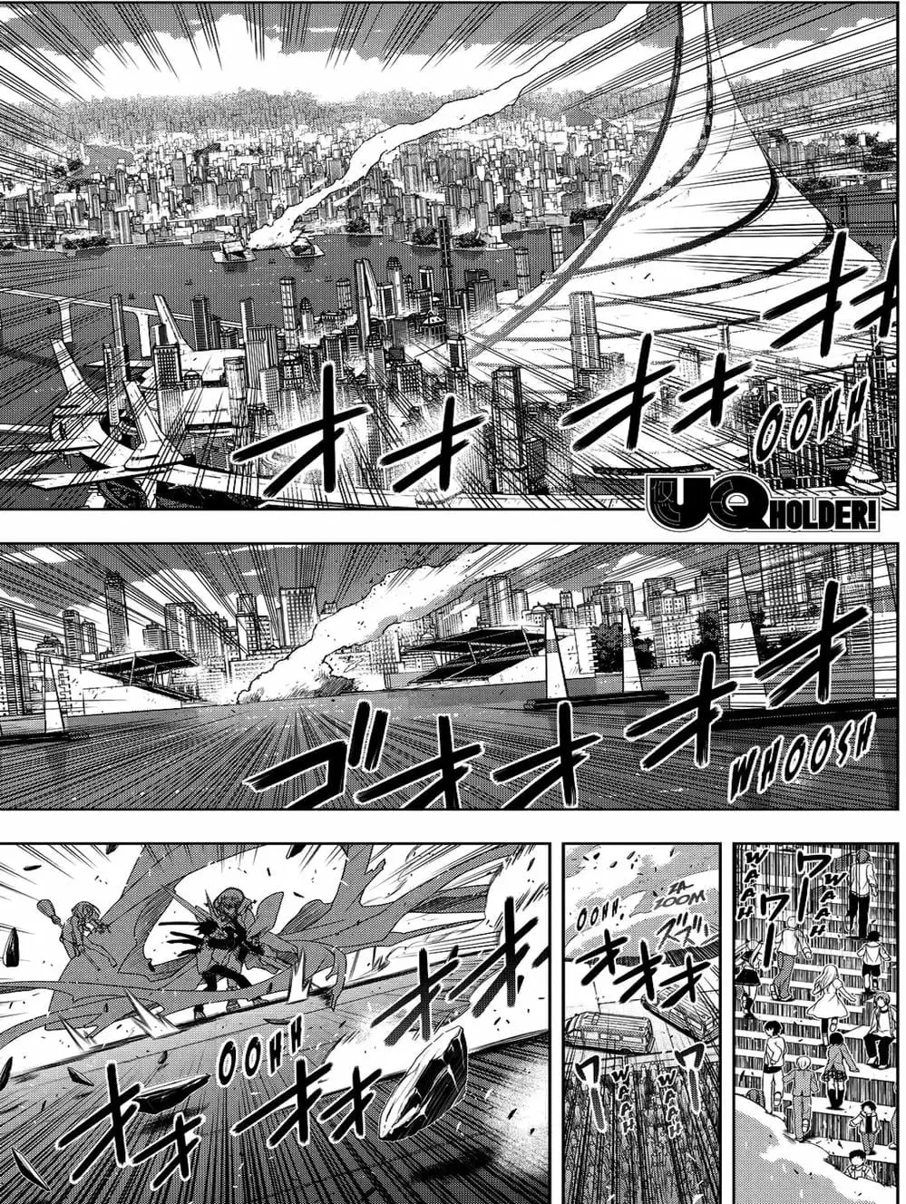 Truyện Tranh Lựa Chọn Phân Kỳ - Uq Holder! trang 9