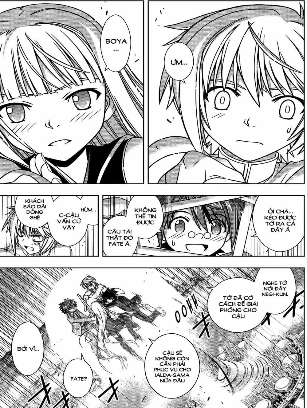 Truyện Tranh Lựa Chọn Phân Kỳ - Uq Holder! trang 9