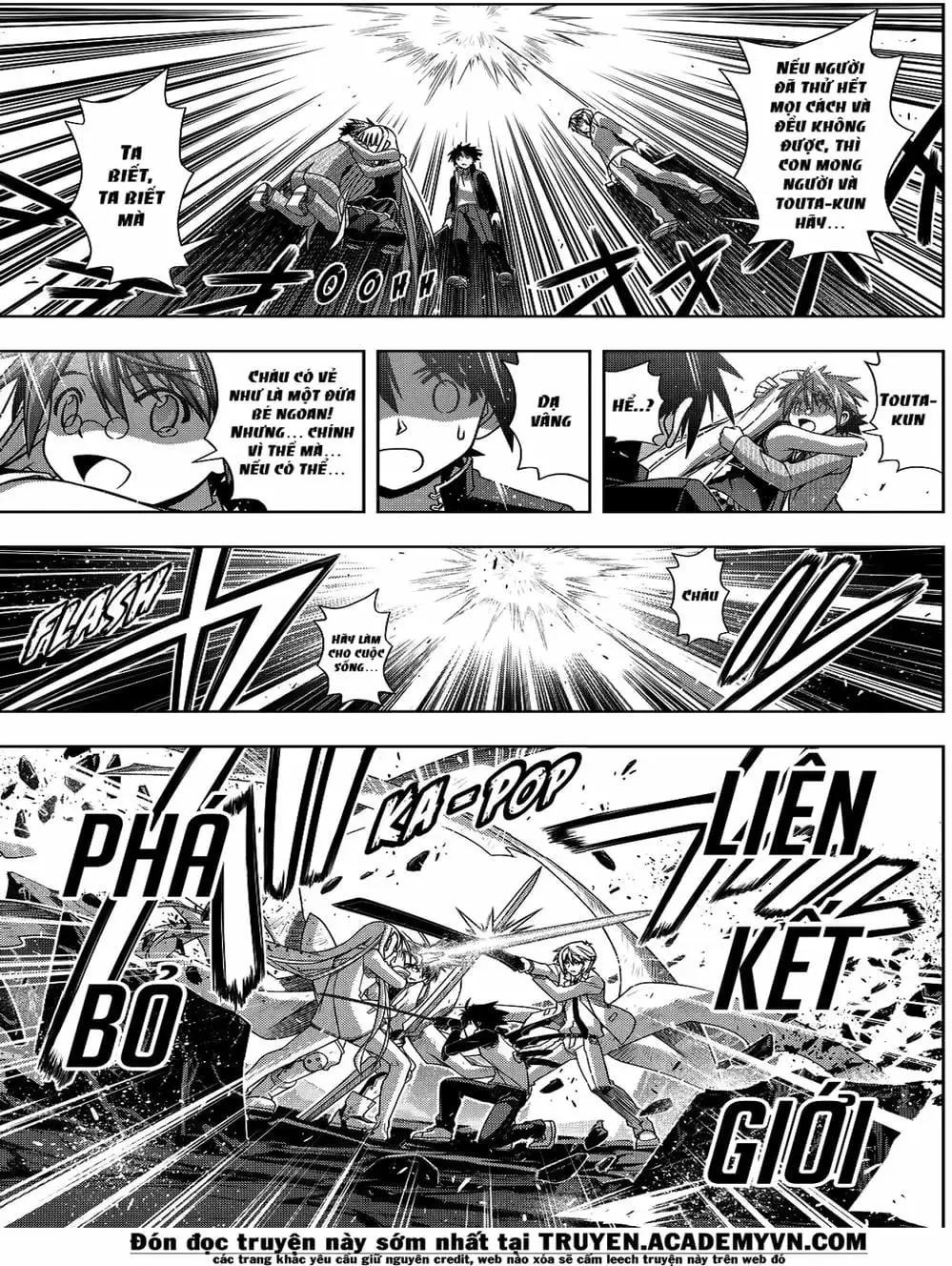 Truyện Tranh Lựa Chọn Phân Kỳ - Uq Holder! trang 9