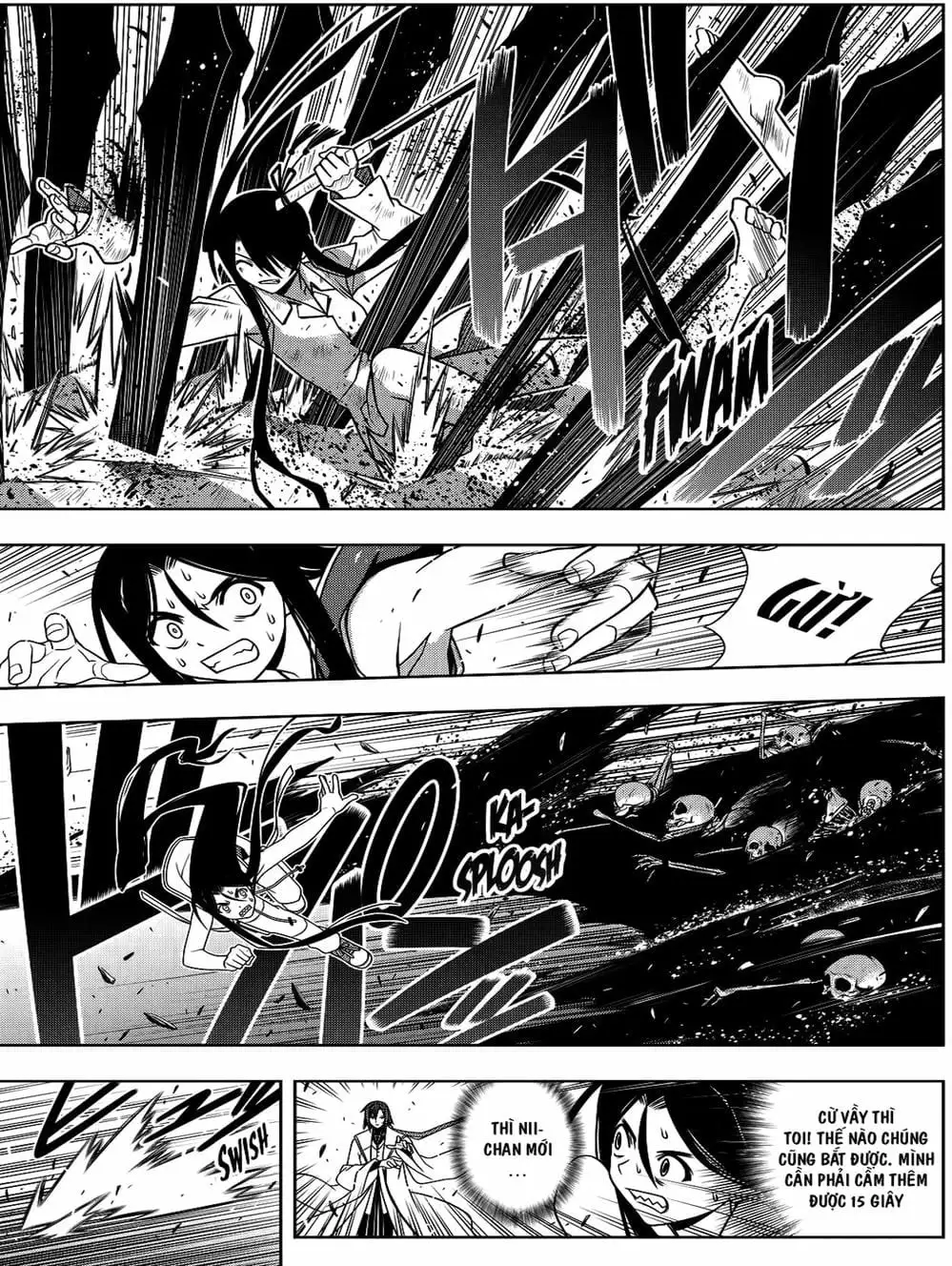 Truyện Tranh Lựa Chọn Phân Kỳ - Uq Holder! trang 9