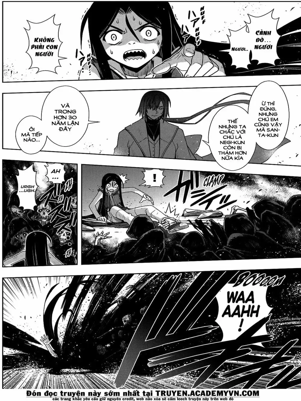 Truyện Tranh Lựa Chọn Phân Kỳ - Uq Holder! trang 9