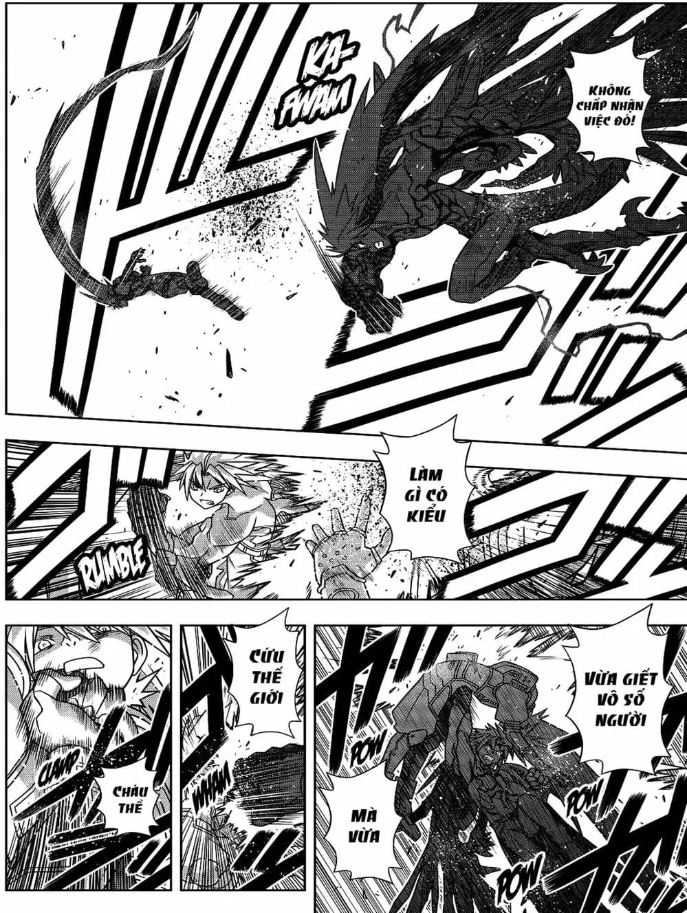 Truyện Tranh Lựa Chọn Phân Kỳ - Uq Holder! trang 9