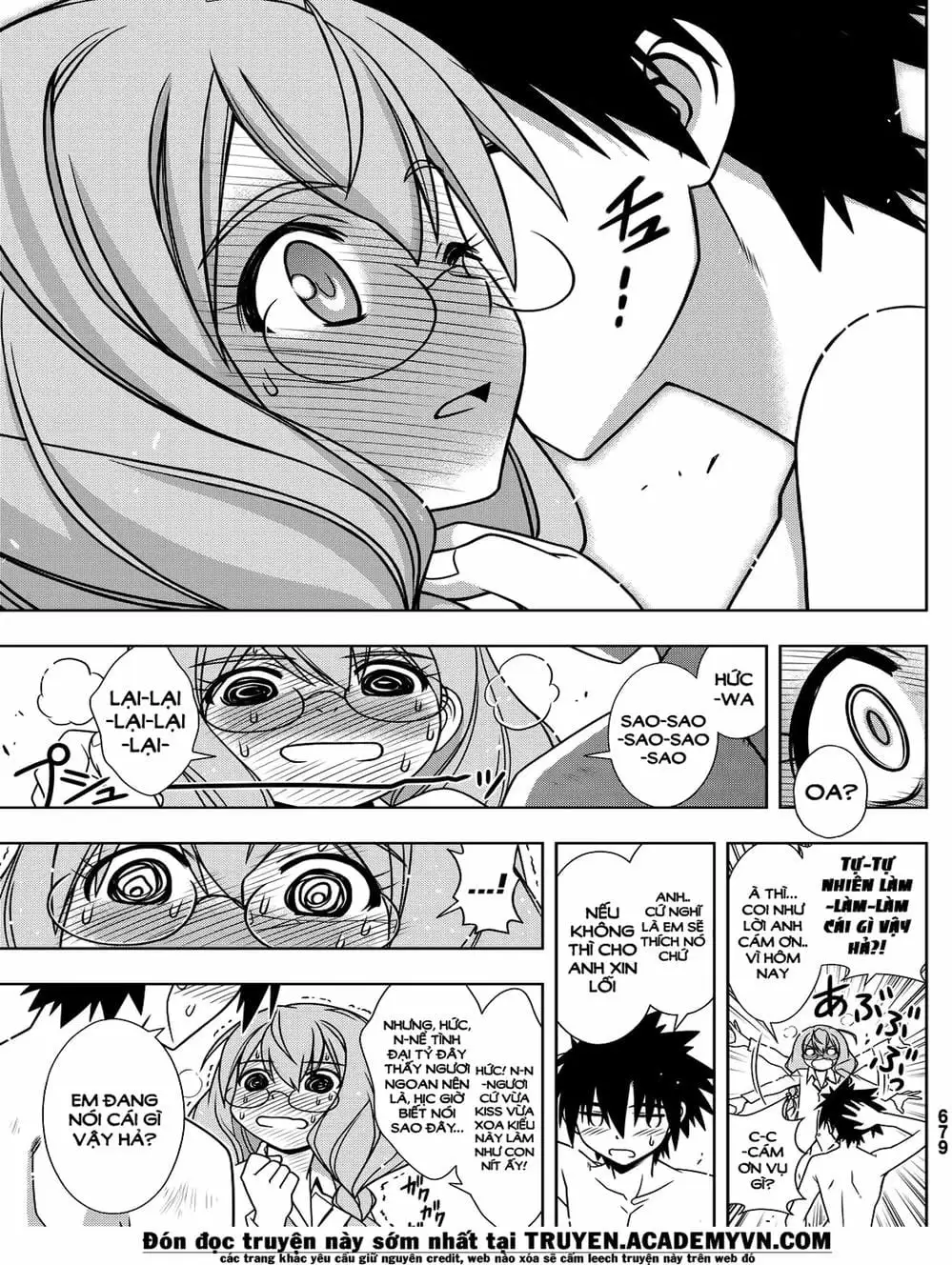 Truyện Tranh Lựa Chọn Phân Kỳ - Uq Holder! trang 9