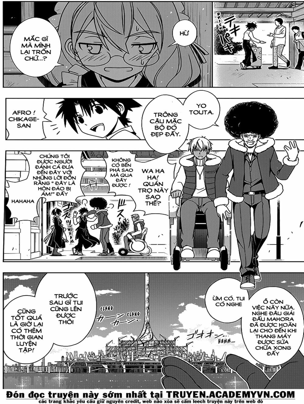 Truyện Tranh Lựa Chọn Phân Kỳ - Uq Holder! trang 9