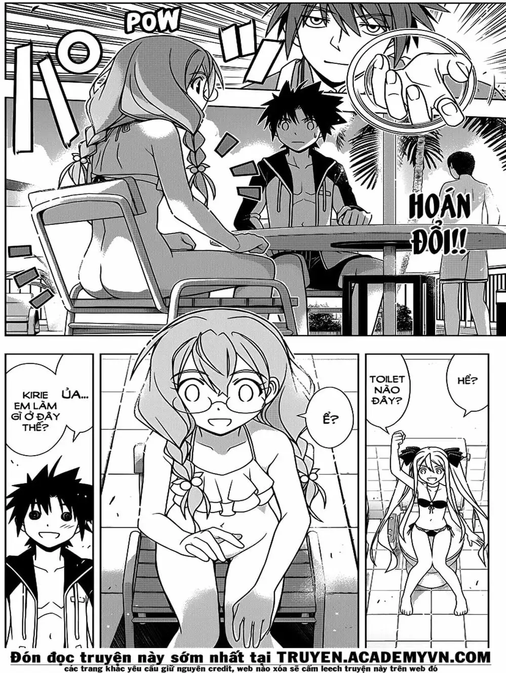 Truyện Tranh Lựa Chọn Phân Kỳ - Uq Holder! trang 9