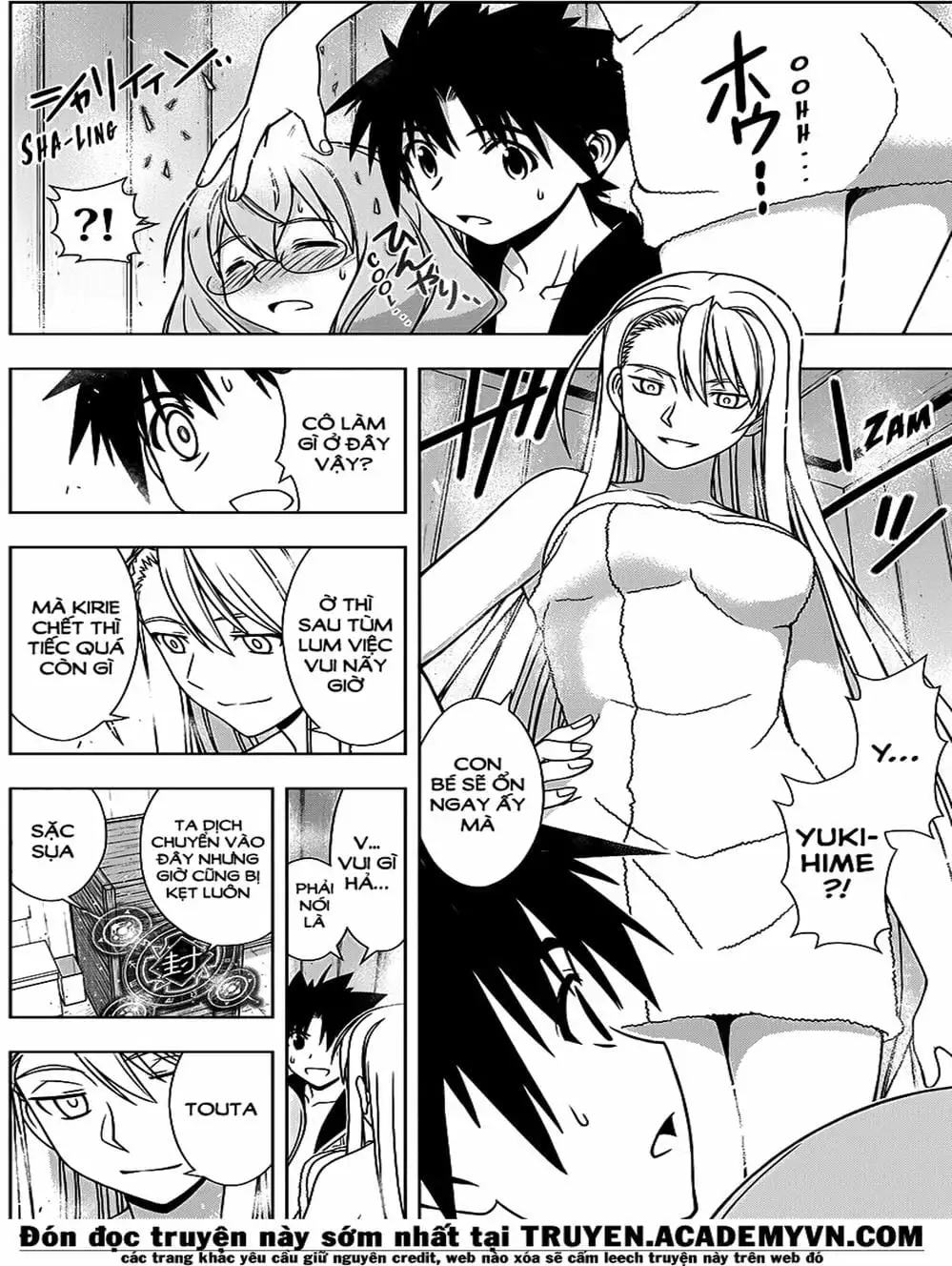 Truyện Tranh Lựa Chọn Phân Kỳ - Uq Holder! trang 9