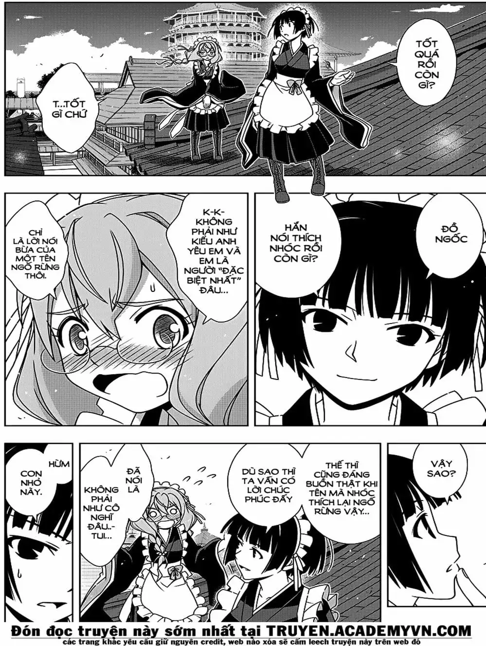 Truyện Tranh Lựa Chọn Phân Kỳ - Uq Holder! trang 9
