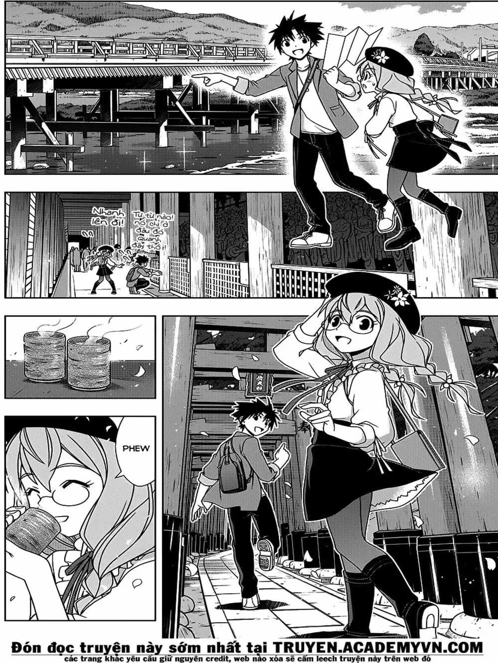 Truyện Tranh Lựa Chọn Phân Kỳ - Uq Holder! trang 9