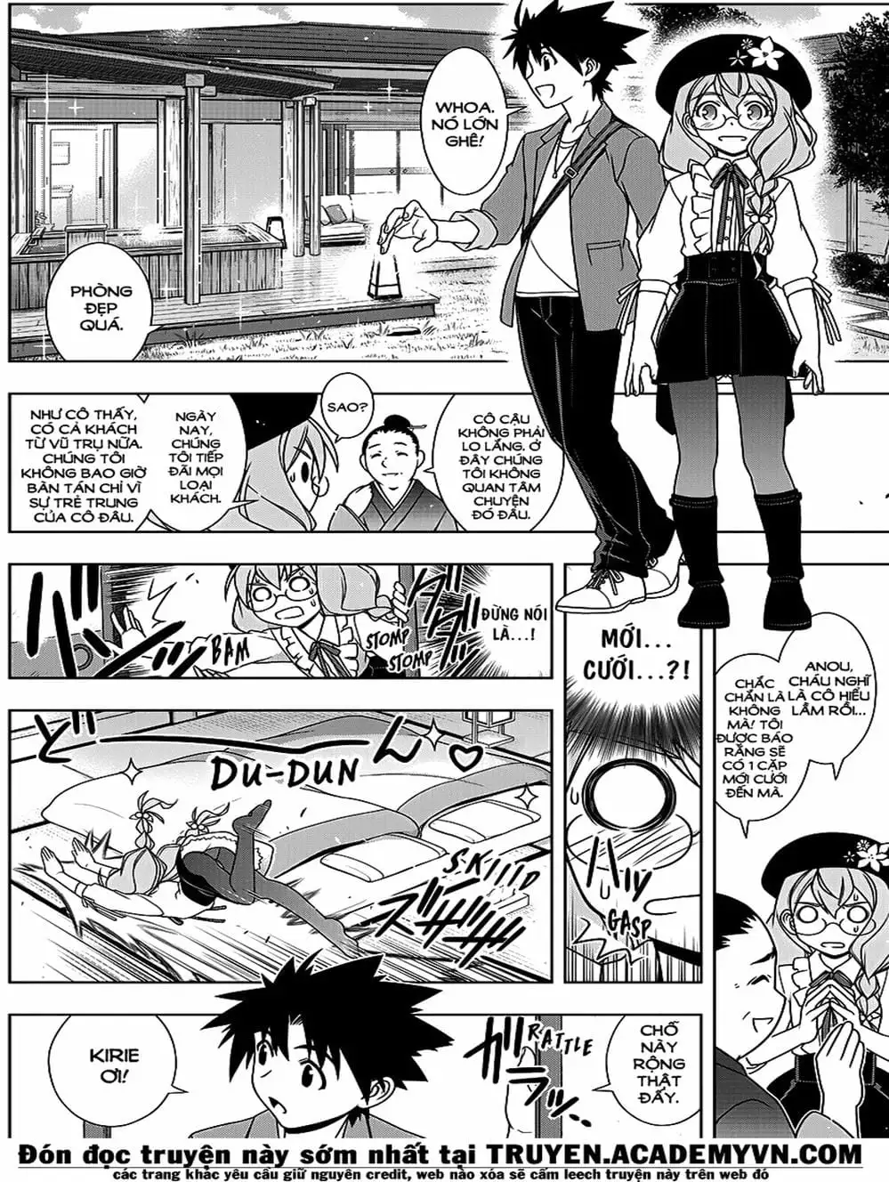Truyện Tranh Lựa Chọn Phân Kỳ - Uq Holder! trang 9