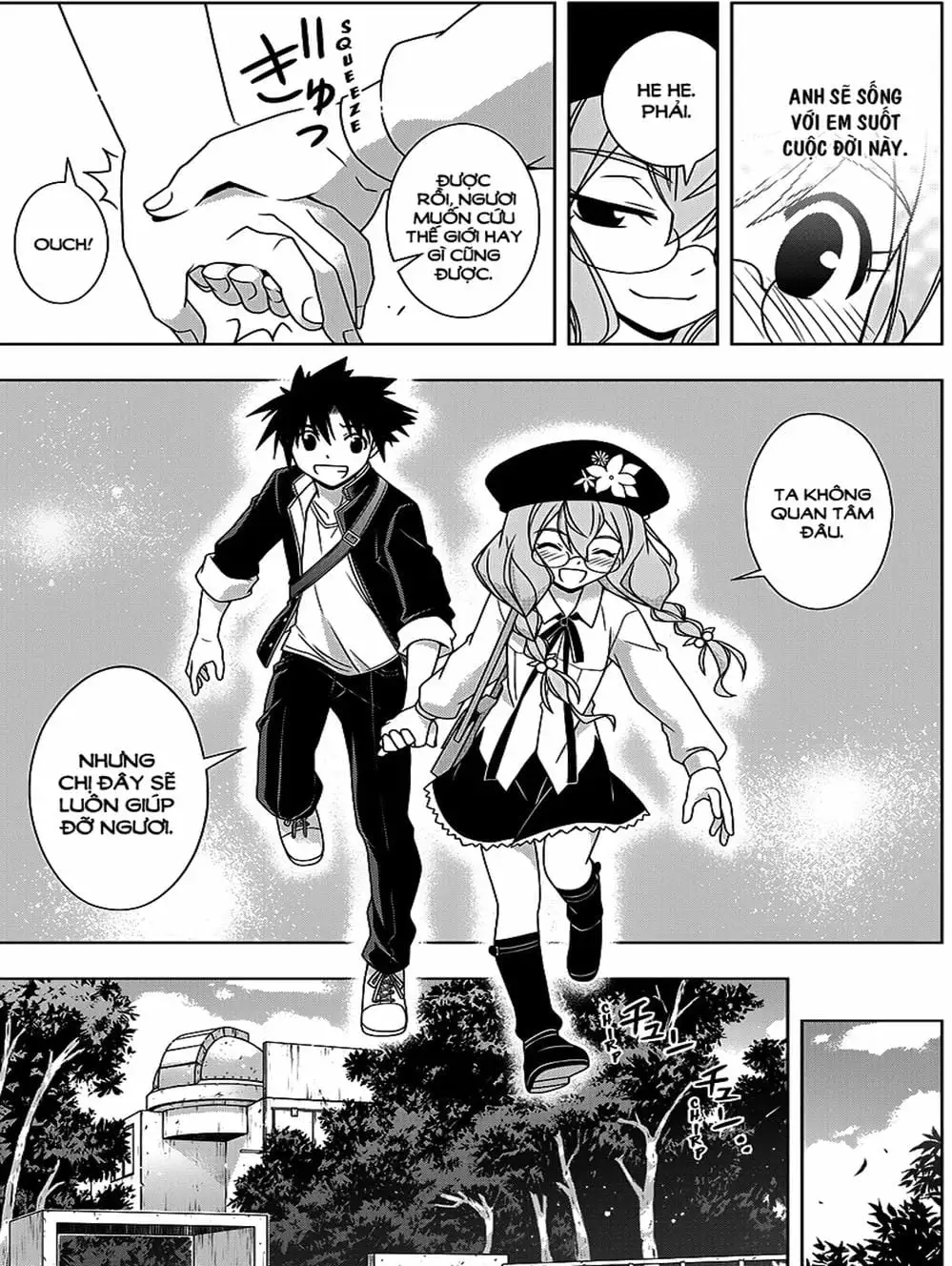 Truyện Tranh Lựa Chọn Phân Kỳ - Uq Holder! trang 9