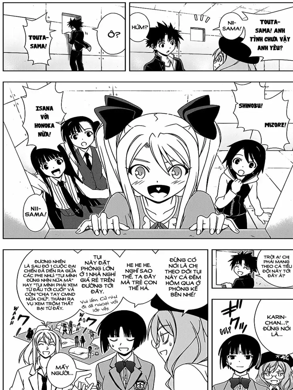 Truyện Tranh Lựa Chọn Phân Kỳ - Uq Holder! trang 9