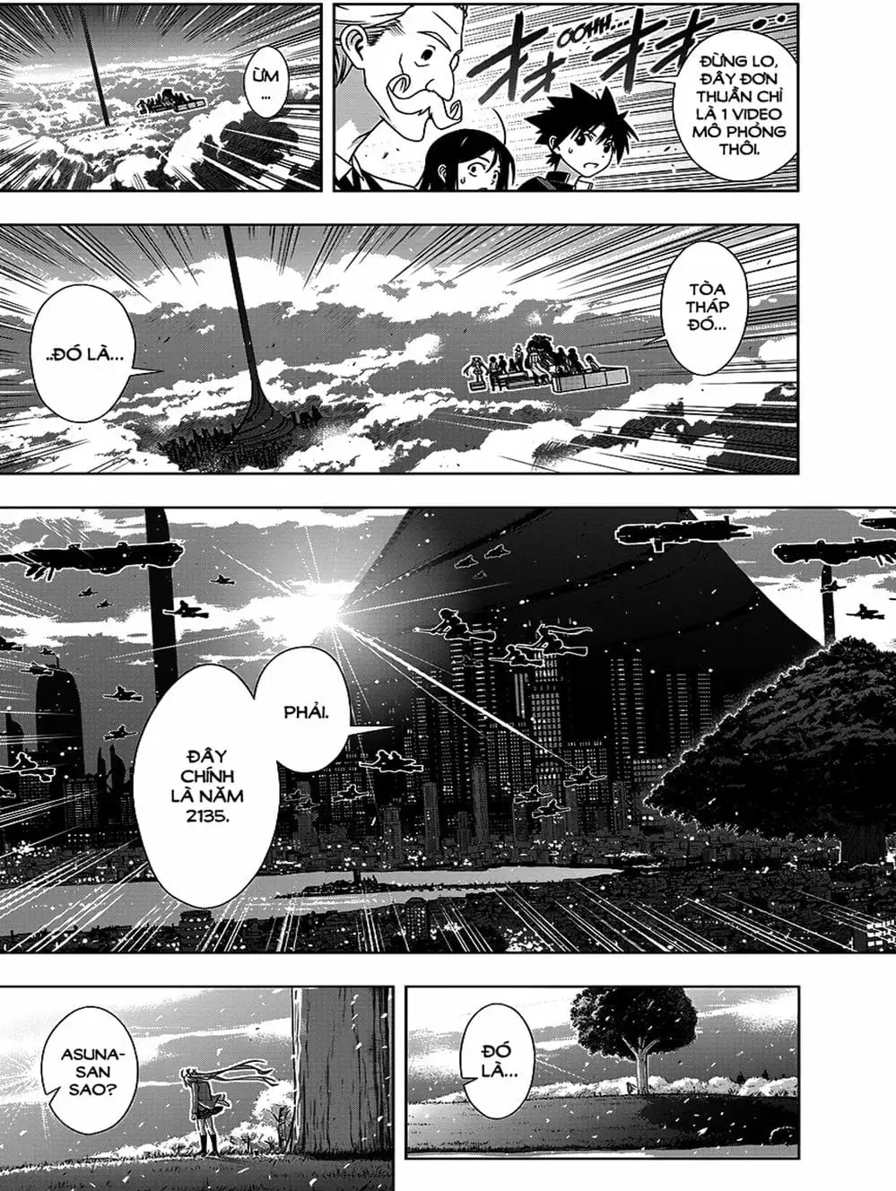 Truyện Tranh Lựa Chọn Phân Kỳ - Uq Holder! trang 9