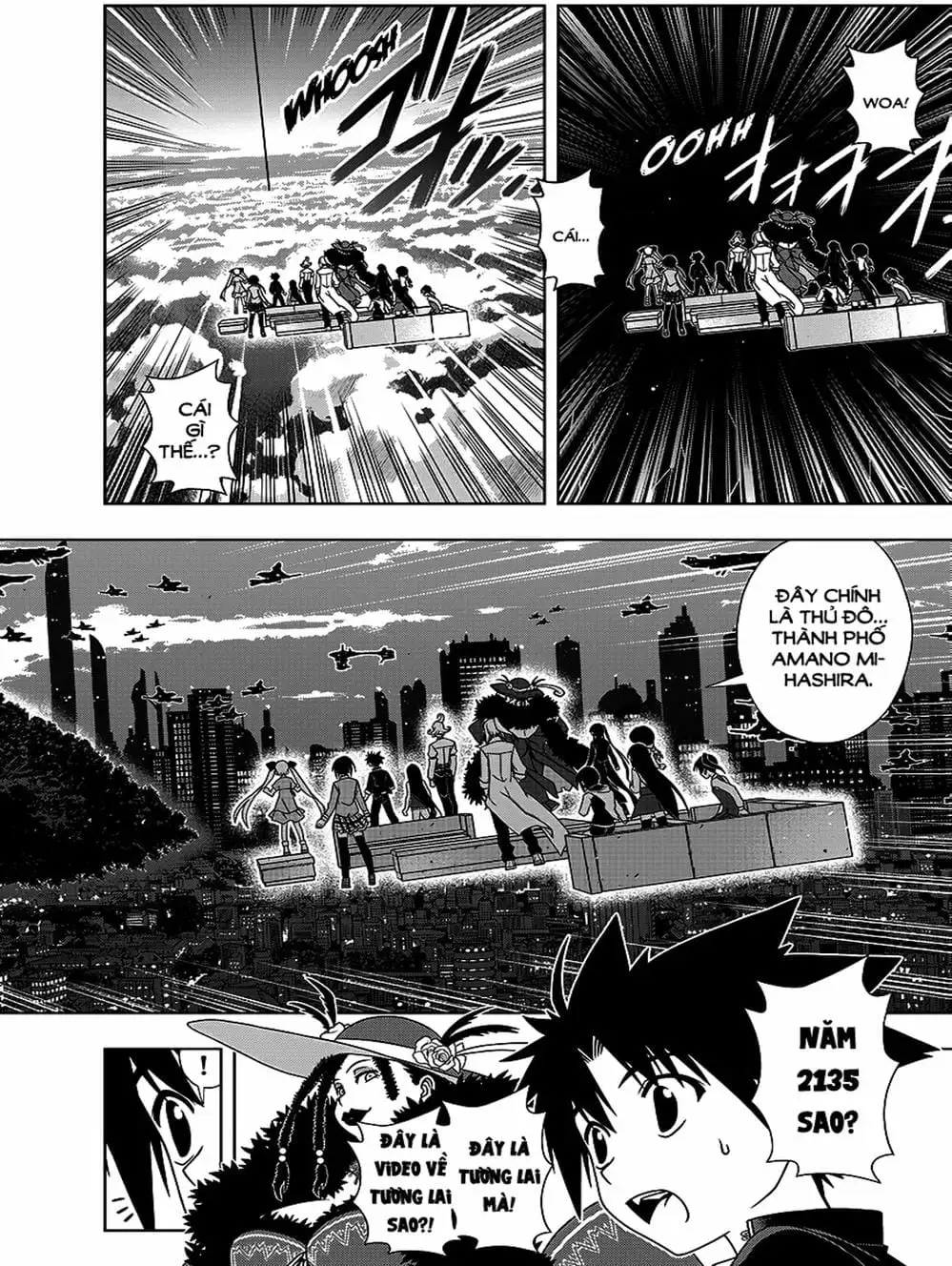 Truyện Tranh Lựa Chọn Phân Kỳ - Uq Holder! trang 9