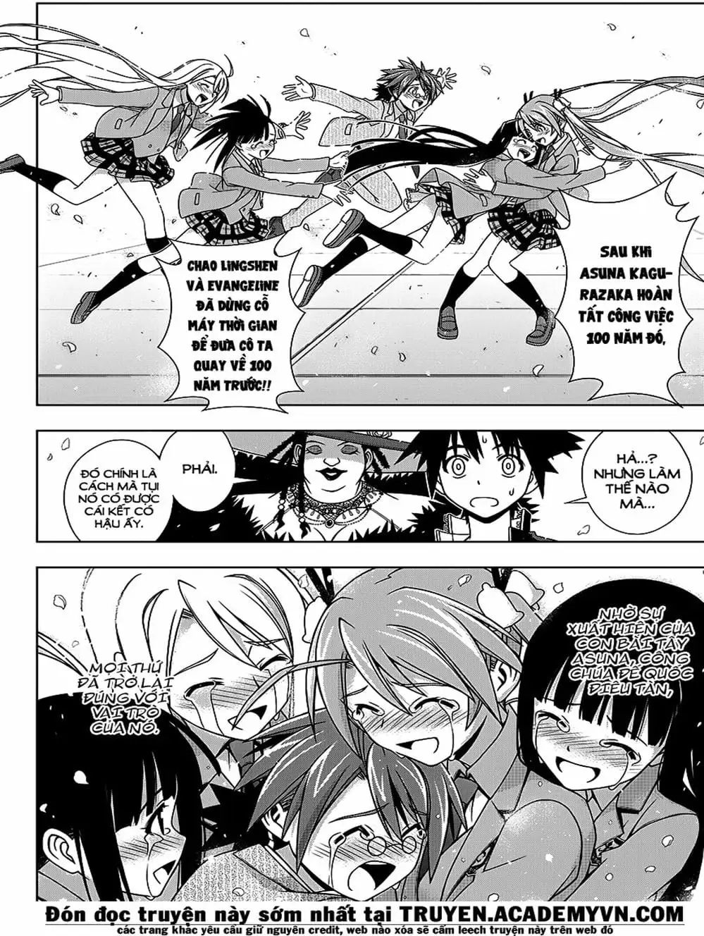 Truyện Tranh Lựa Chọn Phân Kỳ - Uq Holder! trang 9