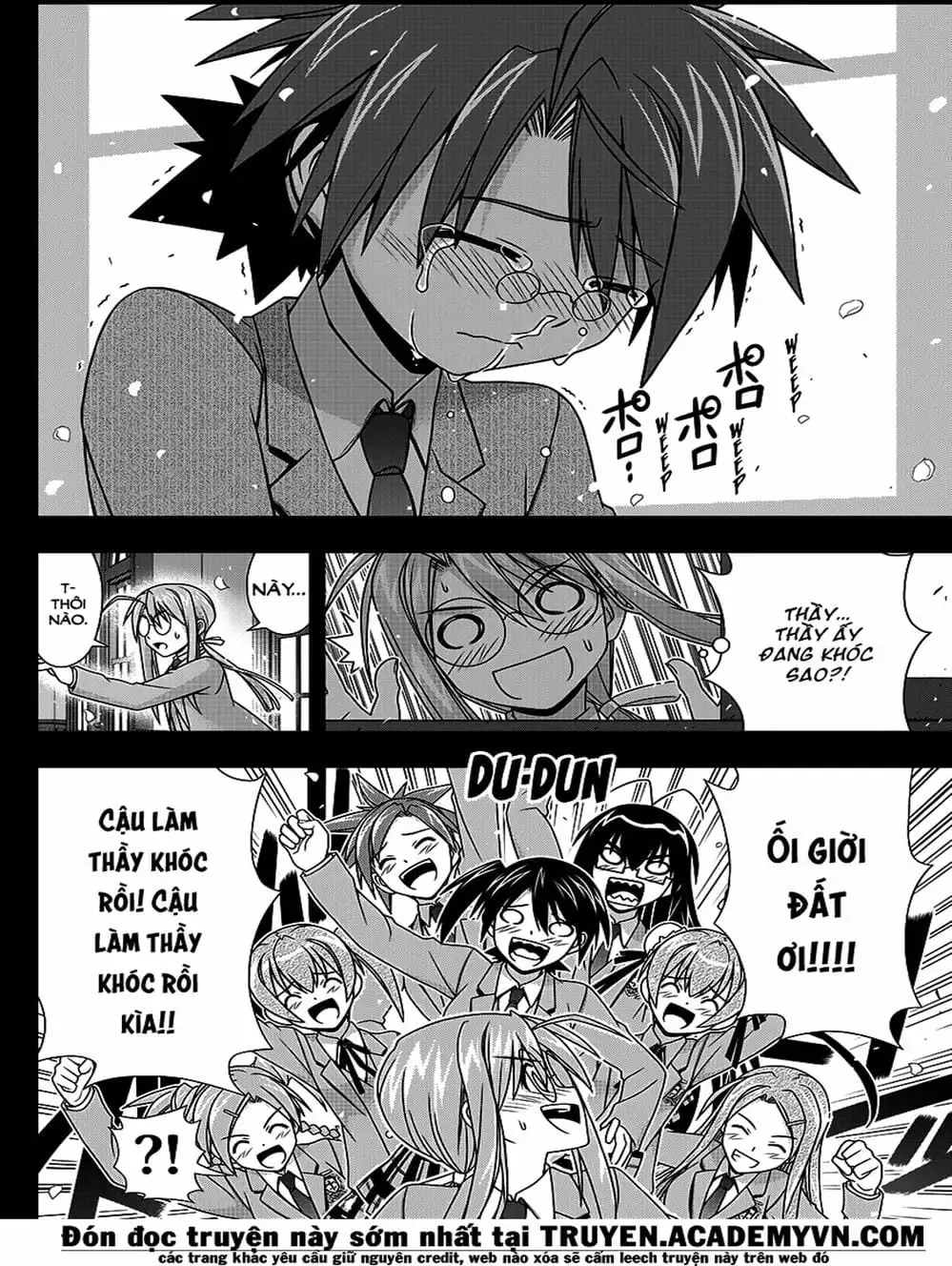 Truyện Tranh Lựa Chọn Phân Kỳ - Uq Holder! trang 9