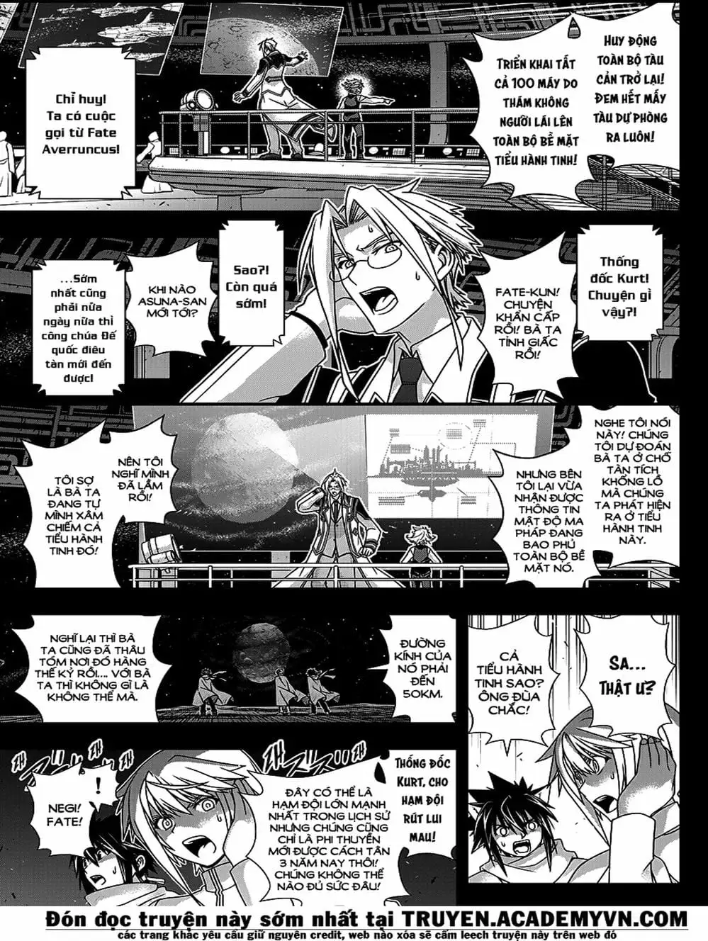 Truyện Tranh Lựa Chọn Phân Kỳ - Uq Holder! trang 9