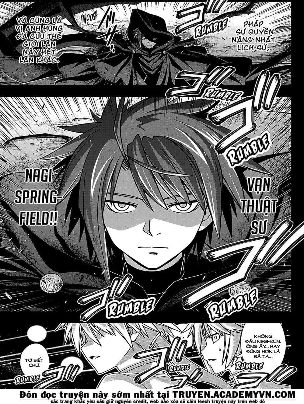 Truyện Tranh Lựa Chọn Phân Kỳ - Uq Holder! trang 9