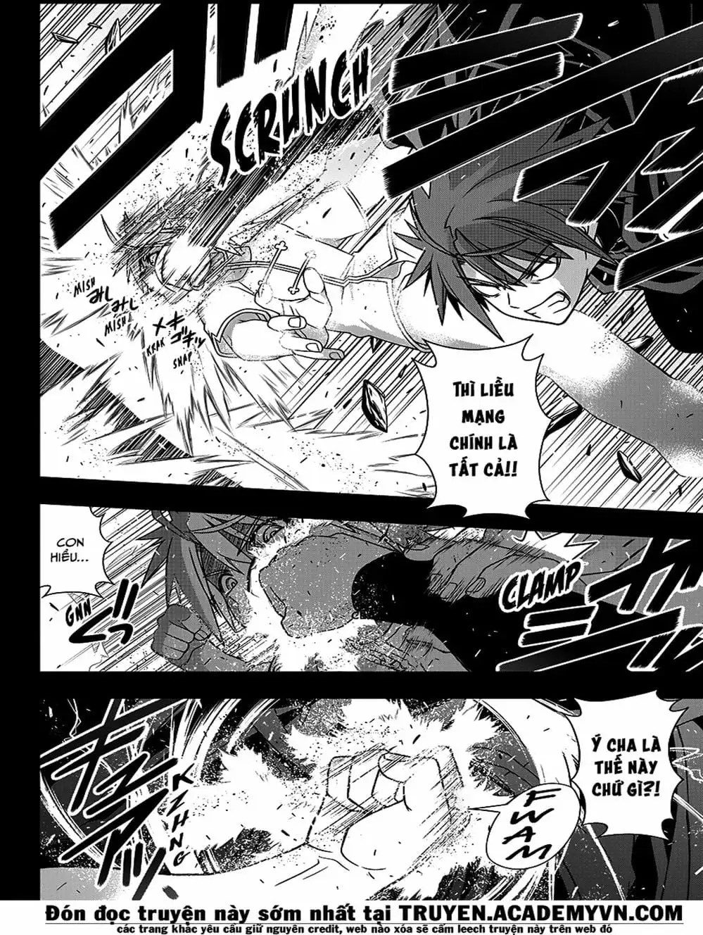 Truyện Tranh Lựa Chọn Phân Kỳ - Uq Holder! trang 9