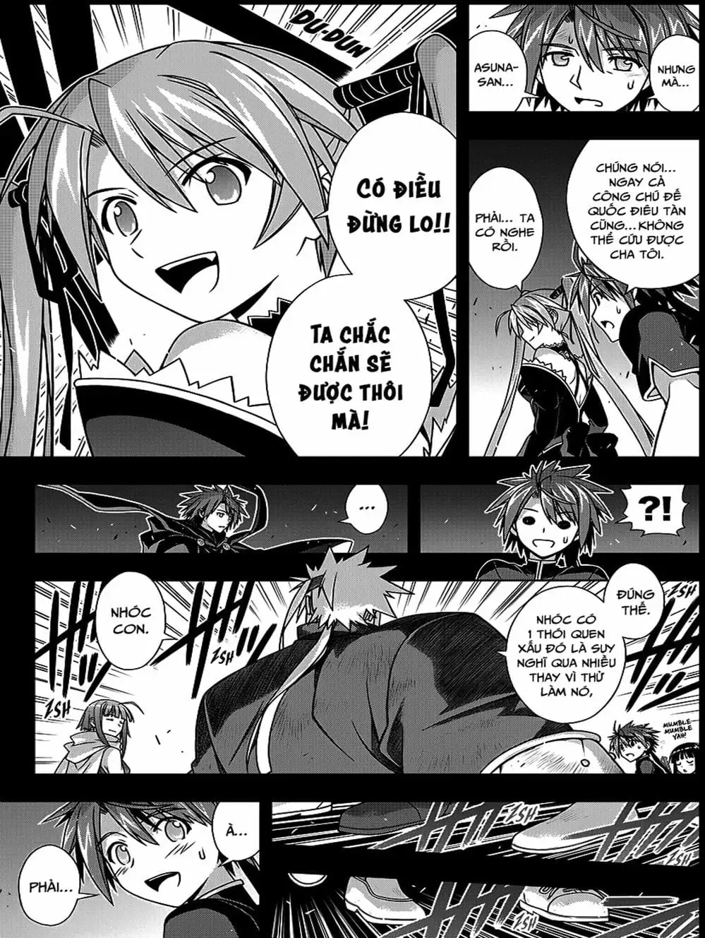 Truyện Tranh Lựa Chọn Phân Kỳ - Uq Holder! trang 9