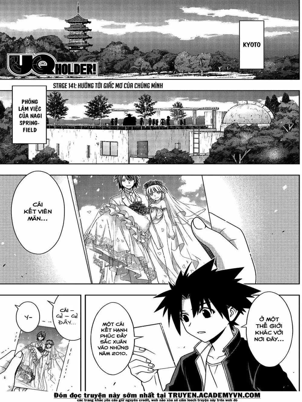 Truyện Tranh Lựa Chọn Phân Kỳ - Uq Holder! trang 9