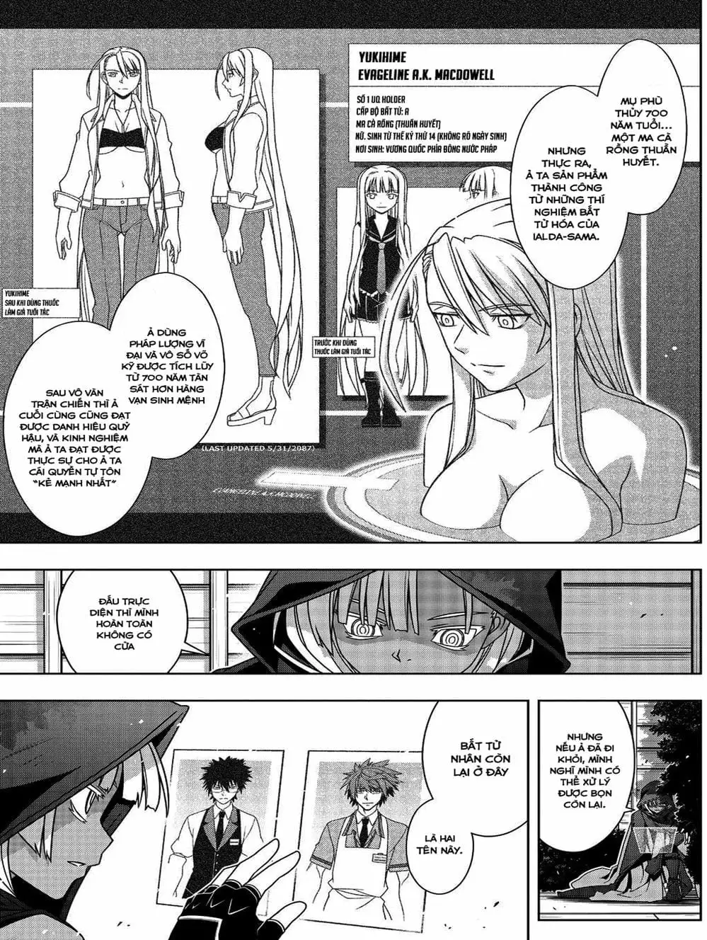 Truyện Tranh Lựa Chọn Phân Kỳ - Uq Holder! trang 9