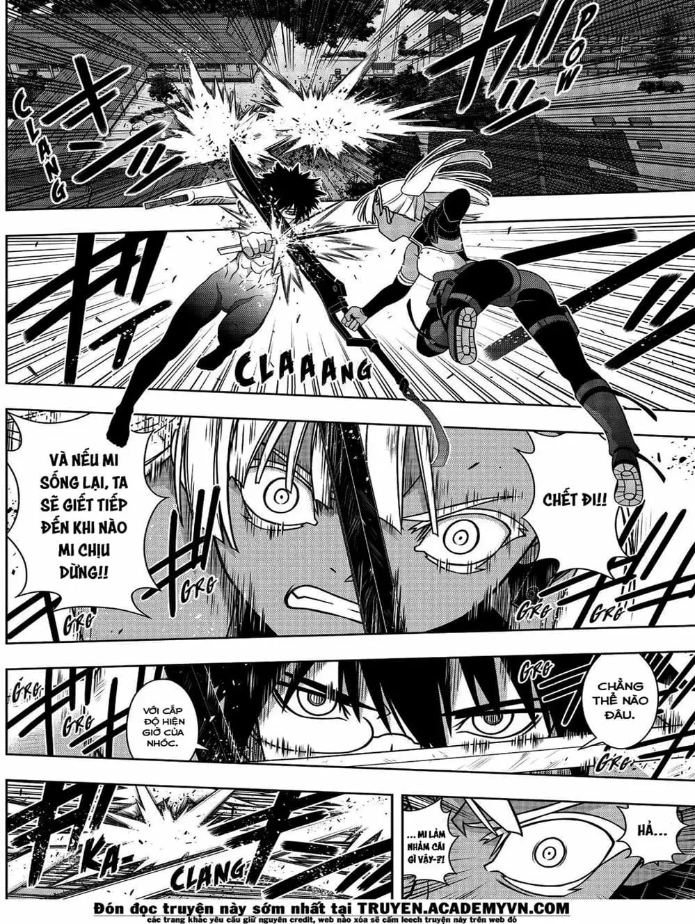 Truyện Tranh Lựa Chọn Phân Kỳ - Uq Holder! trang 9
