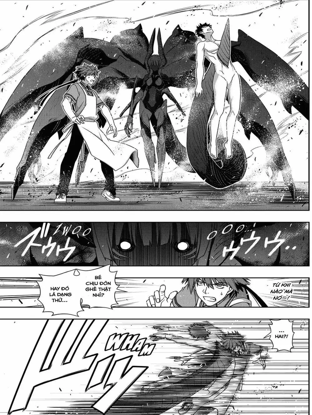 Truyện Tranh Lựa Chọn Phân Kỳ - Uq Holder! trang 9