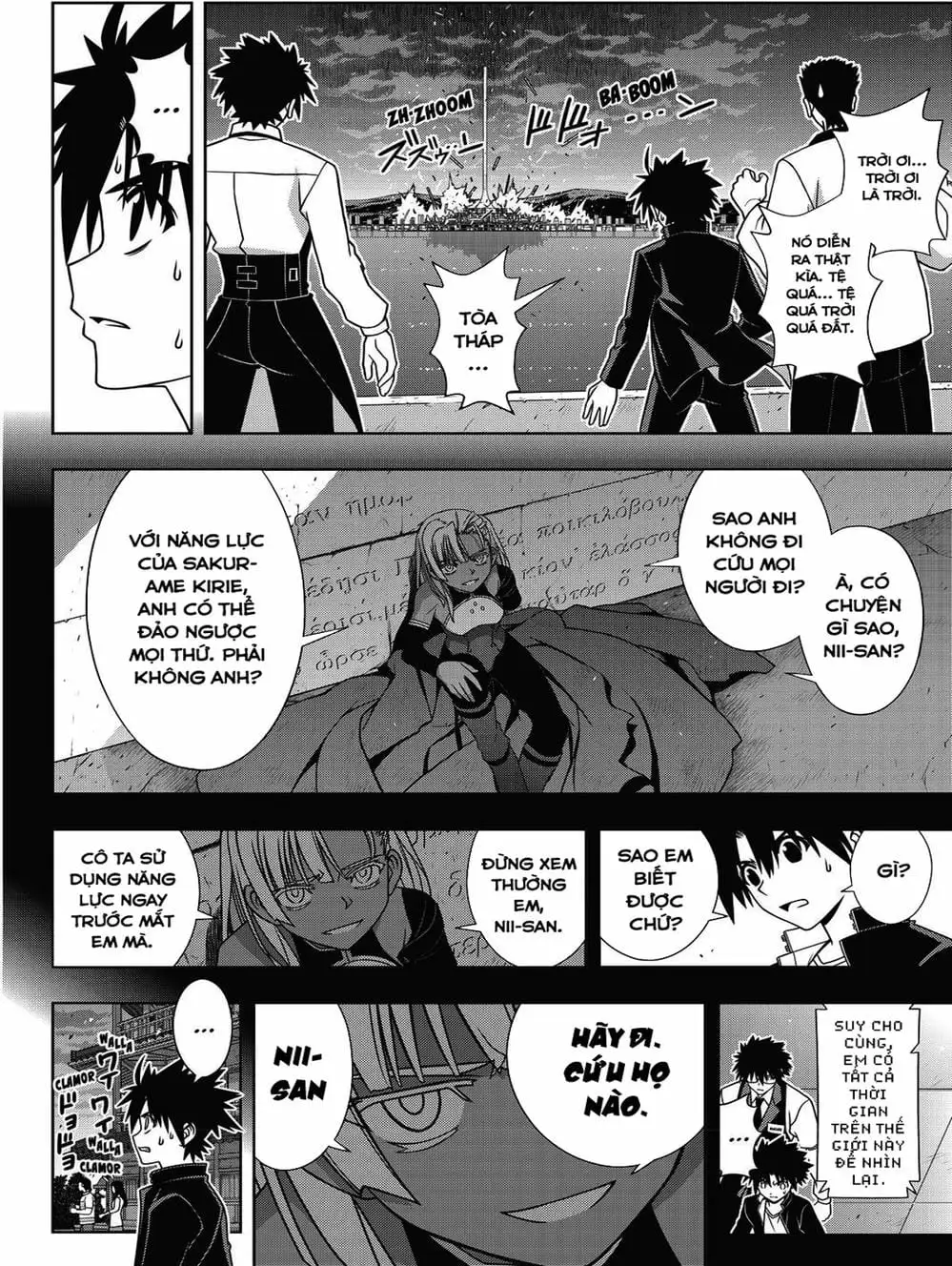 Truyện Tranh Lựa Chọn Phân Kỳ - Uq Holder! trang 9