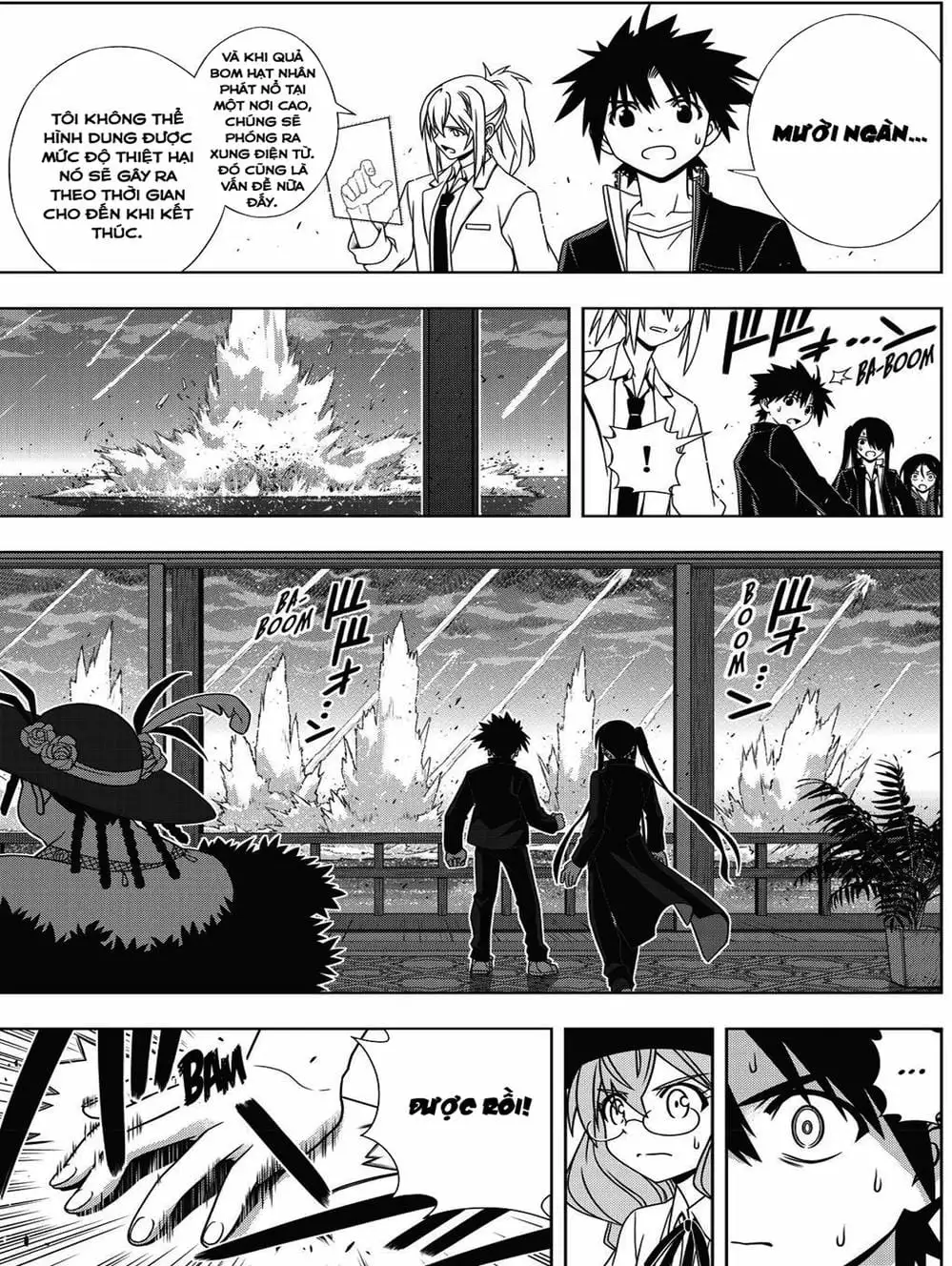 Truyện Tranh Lựa Chọn Phân Kỳ - Uq Holder! trang 9
