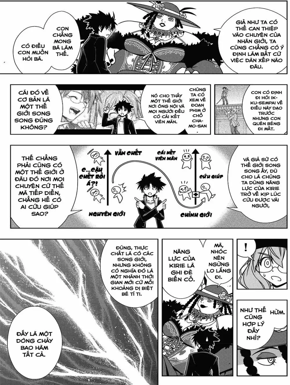 Truyện Tranh Lựa Chọn Phân Kỳ - Uq Holder! trang 9