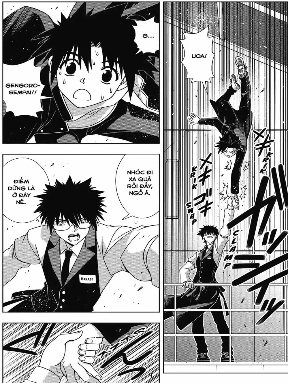Truyện Tranh Lựa Chọn Phân Kỳ - Uq Holder! trang 9