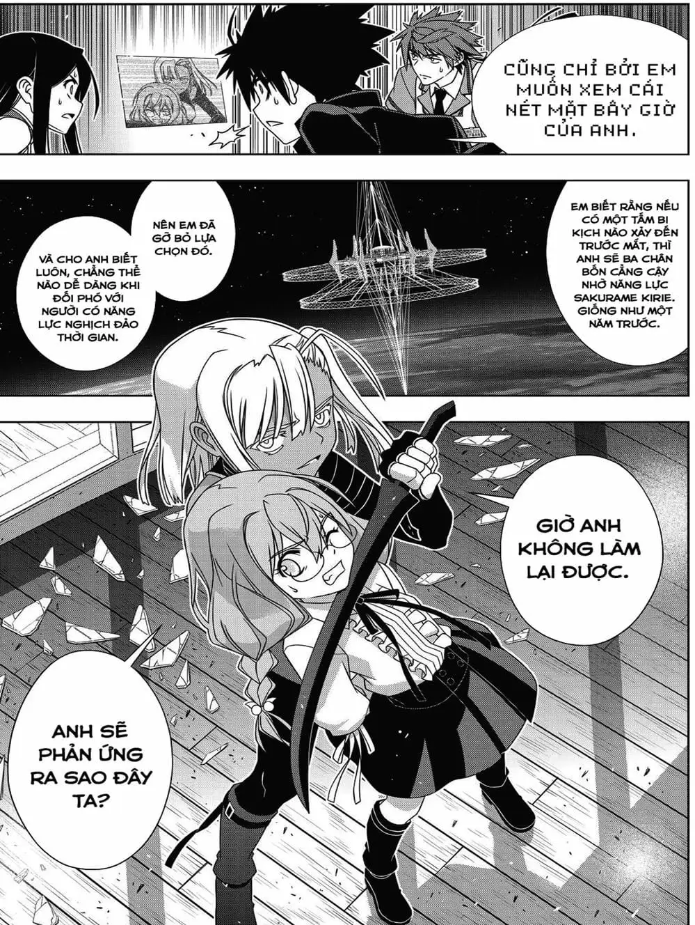 Truyện Tranh Lựa Chọn Phân Kỳ - Uq Holder! trang 9