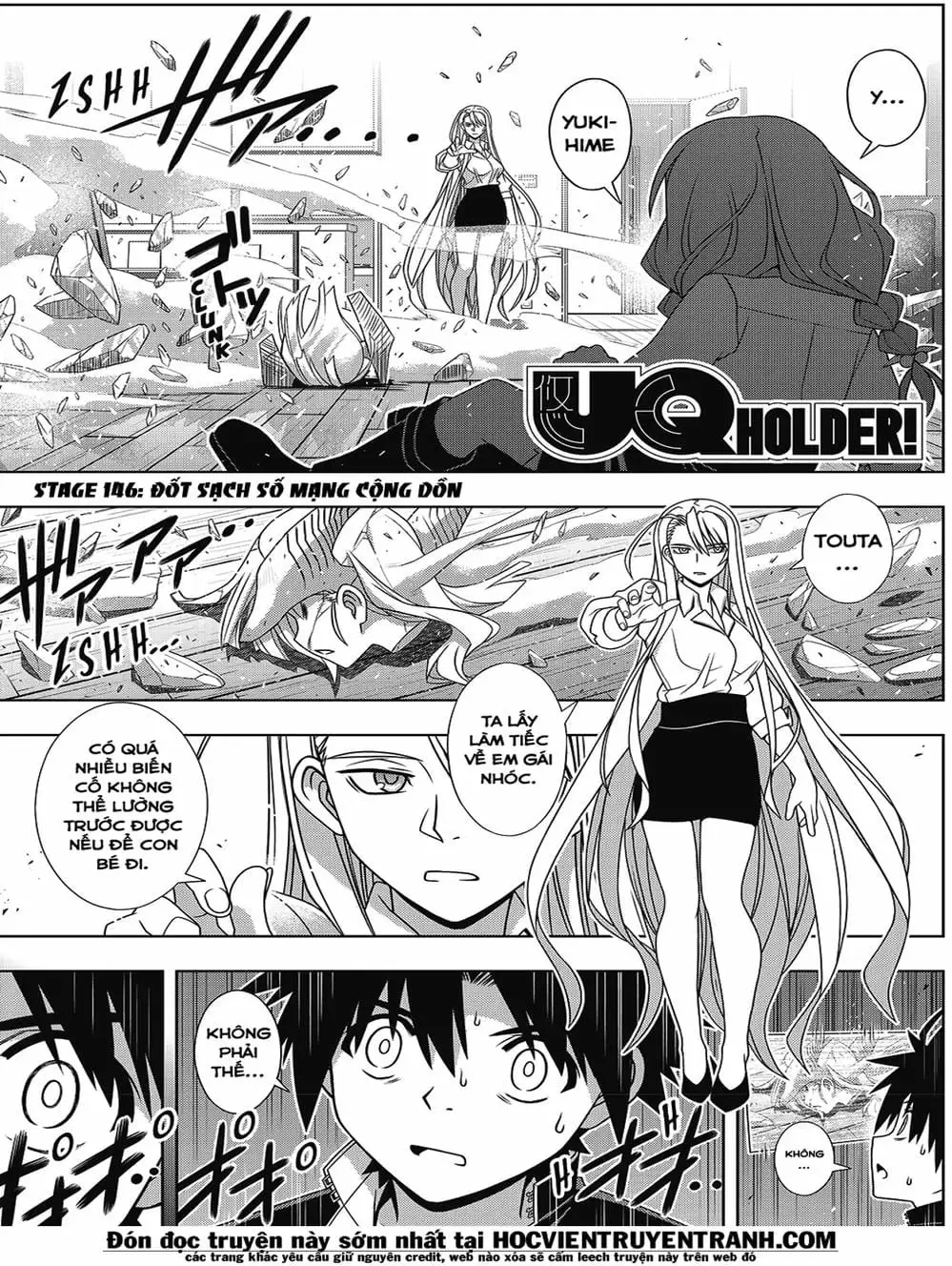 Truyện Tranh Lựa Chọn Phân Kỳ - Uq Holder! trang 9