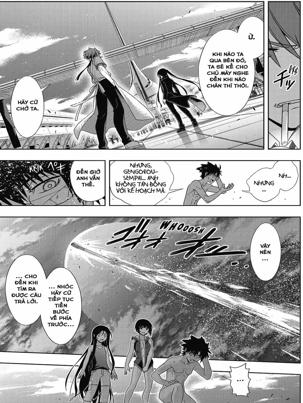 Truyện Tranh Lựa Chọn Phân Kỳ - Uq Holder! trang 9