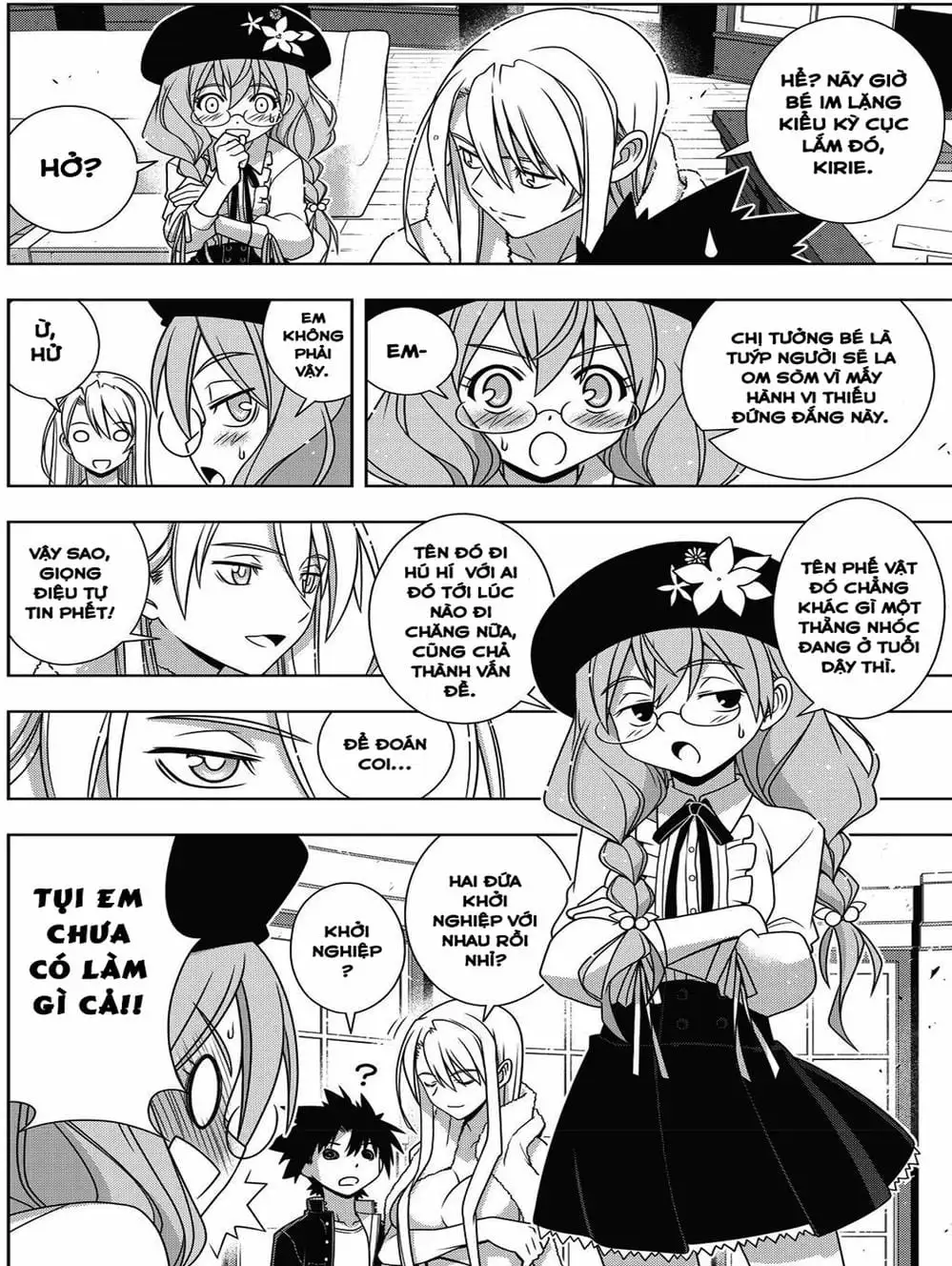 Truyện Tranh Lựa Chọn Phân Kỳ - Uq Holder! trang 9